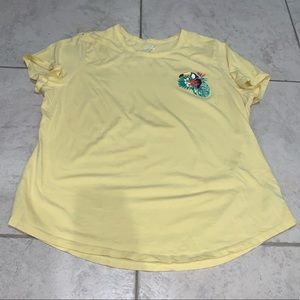 yellow tropical shirt